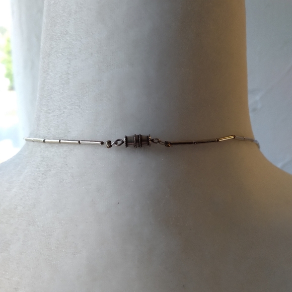 Vintage Sterling Silver Fetish Necklace - Picture 5 of 5